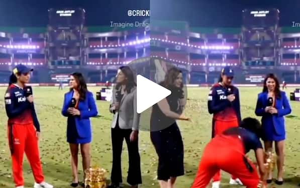 [Watch] 'What Kohli Hasn't Achieved?' - Mandhana's RCB Unwillingly Troll With WPL Glory